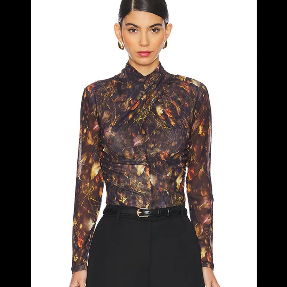 ALLSAINTS Tia Top in Kateri Hazel